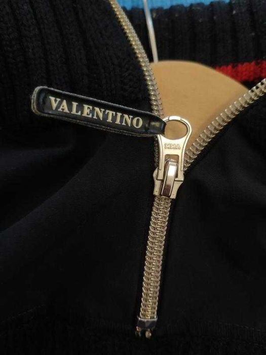 Кофта джемпер valentino sport темно синя