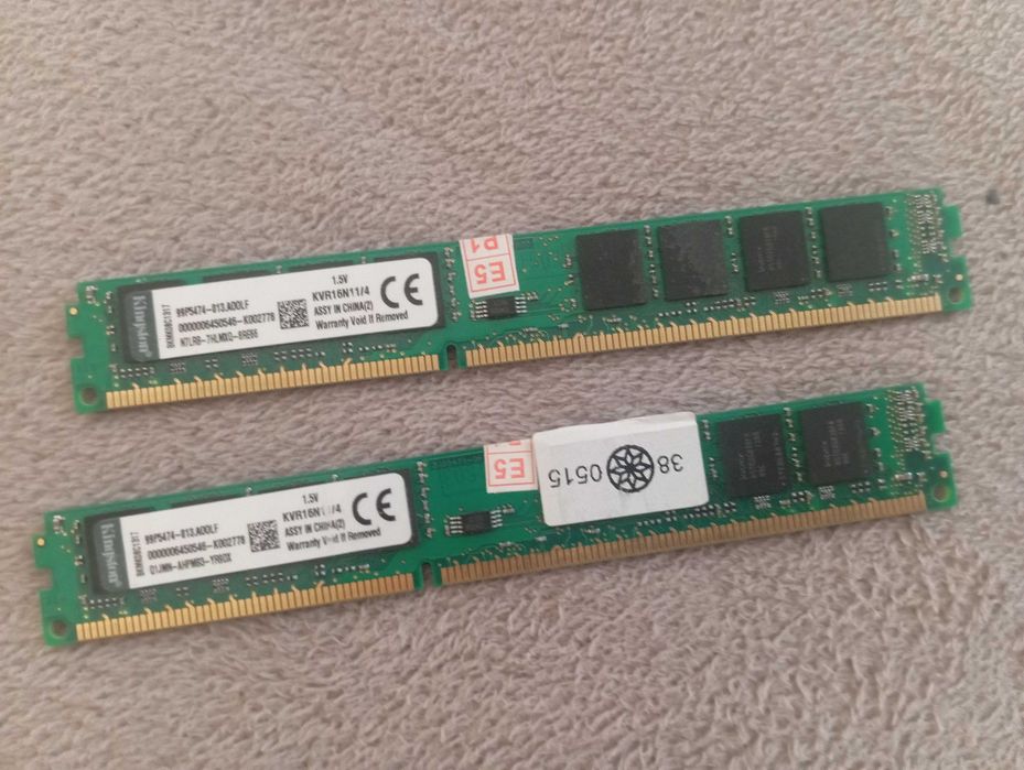 Продам DDR3-1600 4Gb 2 шт