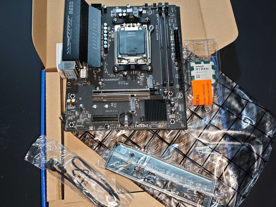 AM5 B650M-B PRO, Ryzen 5 7500f, DDR5 16 GB, Coolleo P50i DIG комплект