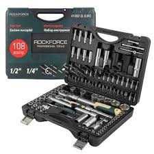 Набор инструментов с  трещотками-телескоп 108пр. FORSAGE F-41082-5L