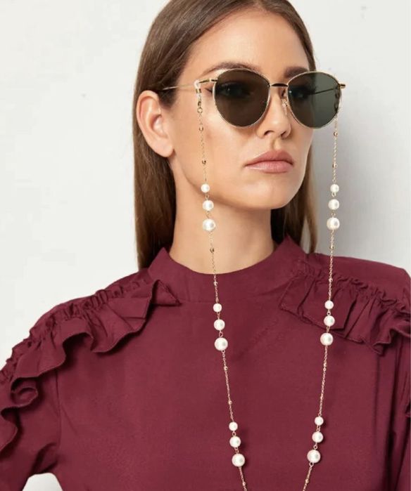 Correntes para oculos e mascaras