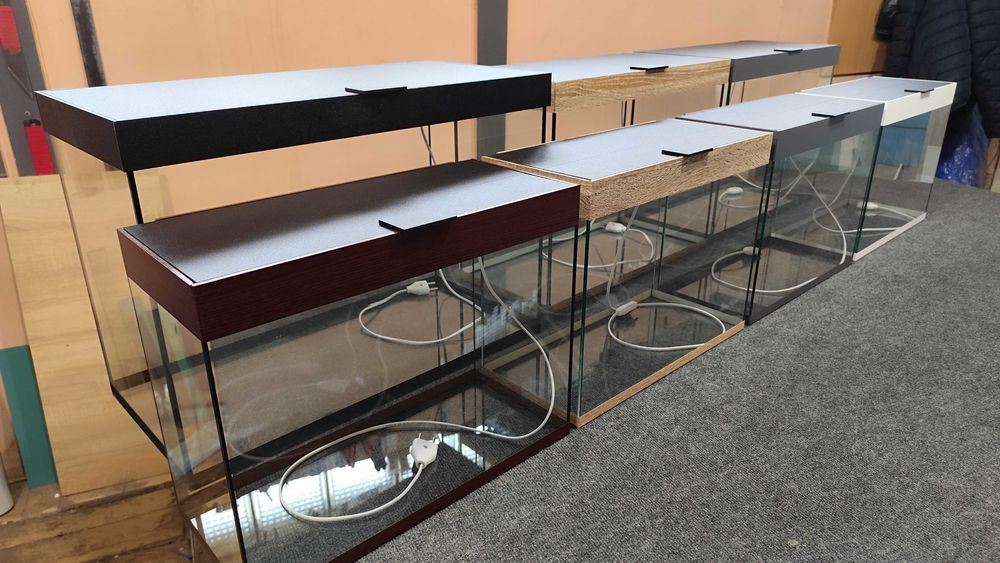 Аквариум в наличии и под заказ от 30 до 1000 л. Ремонт.