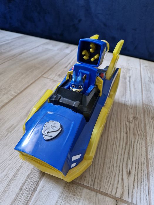 Psi Patrol pojazd transformujący Chase Mighty Pups Kosmopieski zabawka