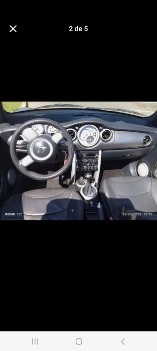 Mini cooper cabriolet 16 16v troco