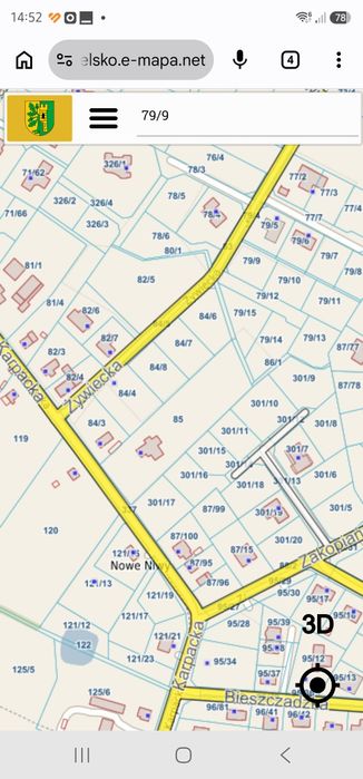 Działka budowlana Niwy gm. Osielsko 871 m2
