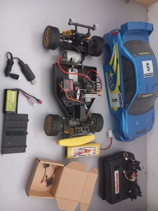 BYCMO Subaru 1:10 rádiomodelismo projeto