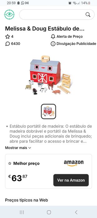 Celeiro de madeira Melissa e Doug