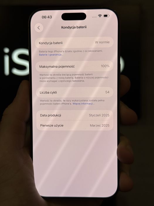 RATY 0% iPhone 16 Pro Max 256GB BATERIA 100% GWARANCJA 12 miesiecy!!!