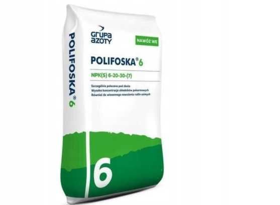 Polifoska 6 nawóz wieloskładnikowy worki 50kg NPK 6-20-30