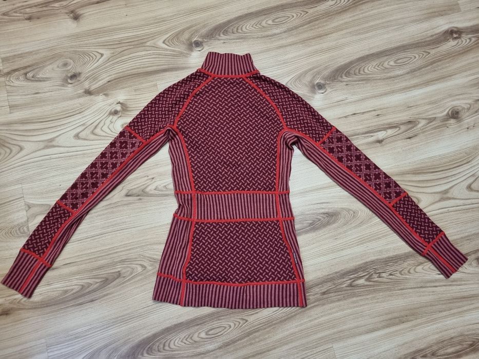 Odzież termiczna koszulka bluzka Kari Traa S 36 wełna merynosów