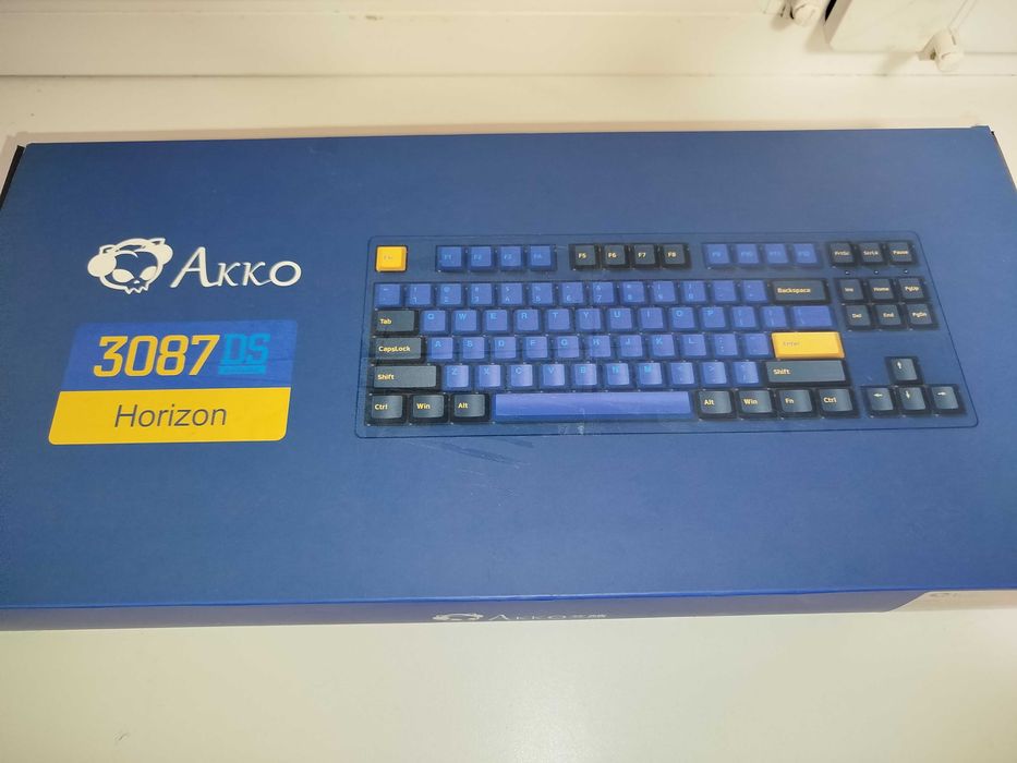 Механічна клавіатура ігрова Akko 3087 DS Horizon