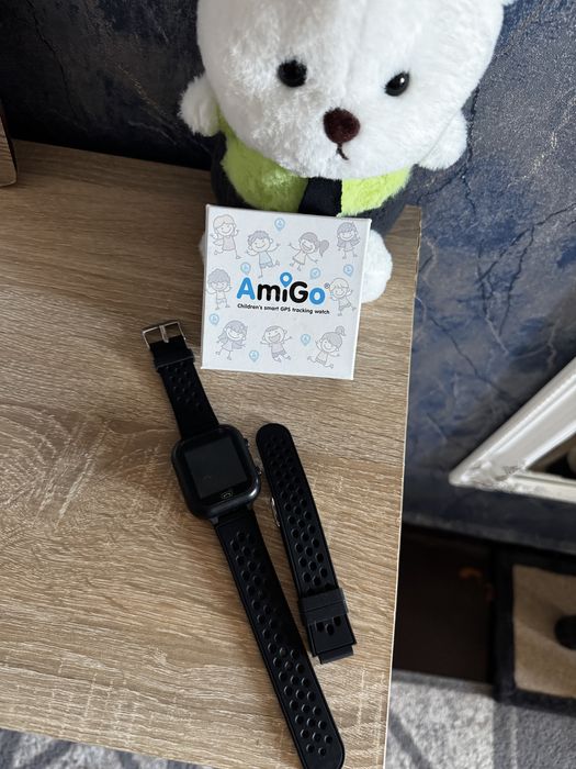 Продам Дитячий годинник AmiGo GO009 Camera+LED WIFI Black