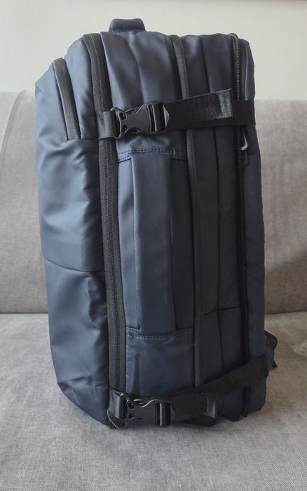 Mochila tech expansão com sistema vácuo