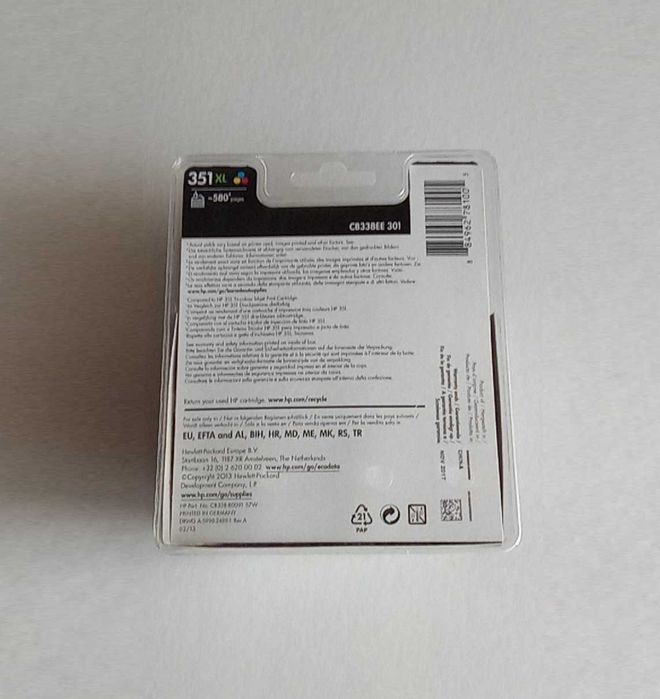 Картридж для принтера HP 351XL кольоровий