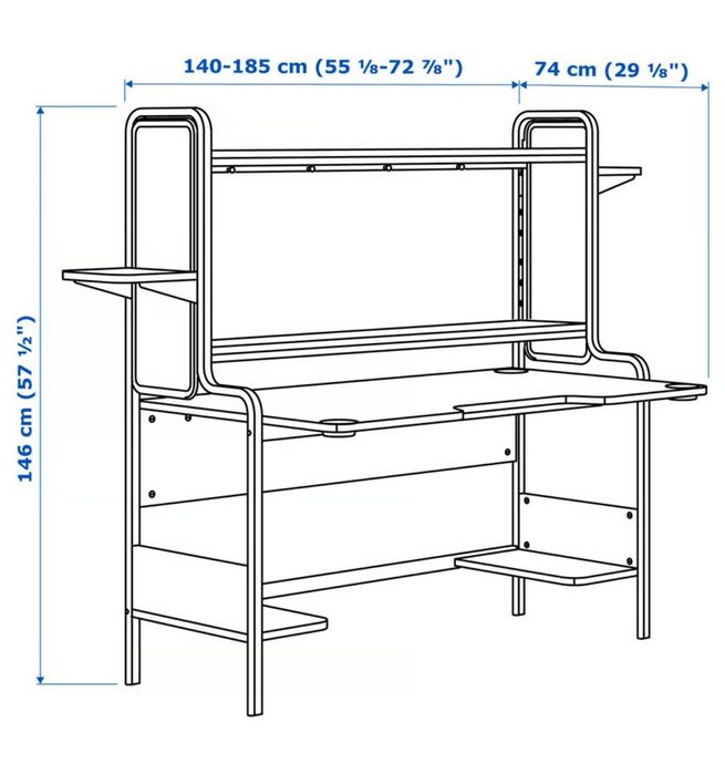 Mesa gaming para venda
