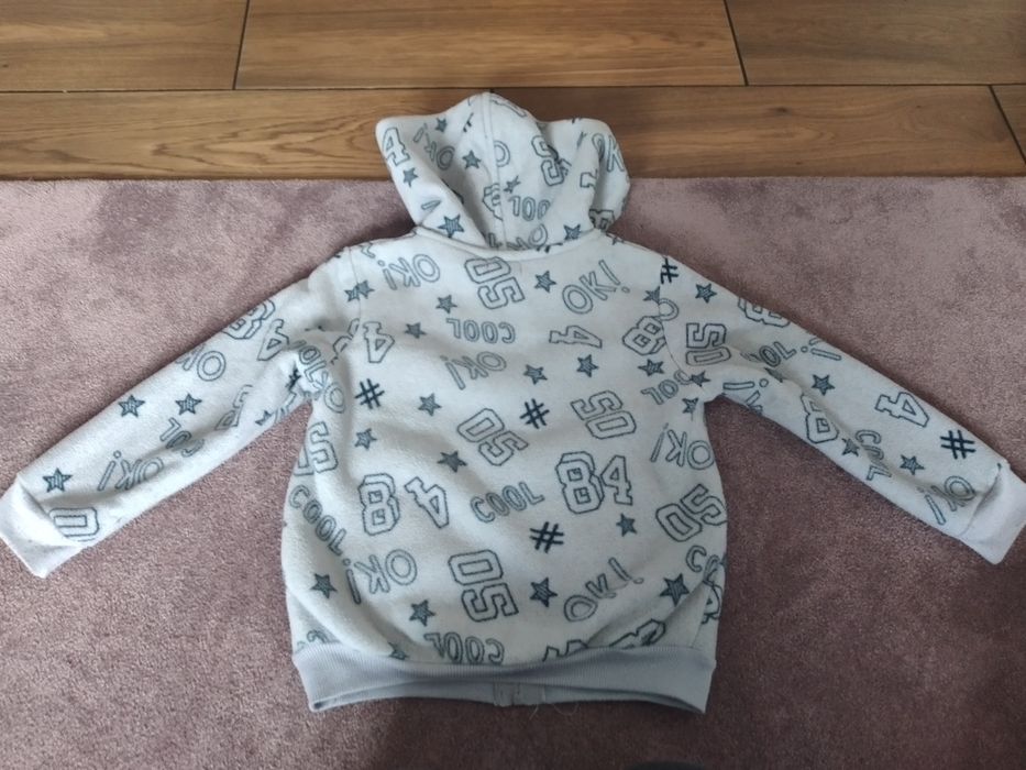 Bluzy ciepłe grube chłopięce 3 sztuki Rozmiar 110-116