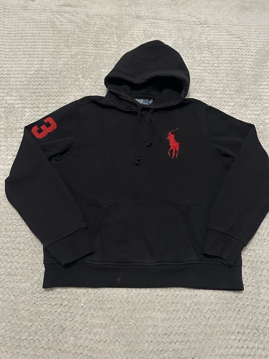 кофта худі ральф лорен hoodie поло polo ralph lauren M м big logo біг лого