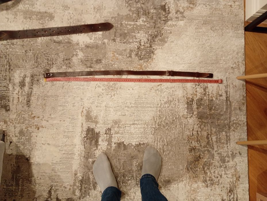 Pas oficerski wz.36 ciemny brąz