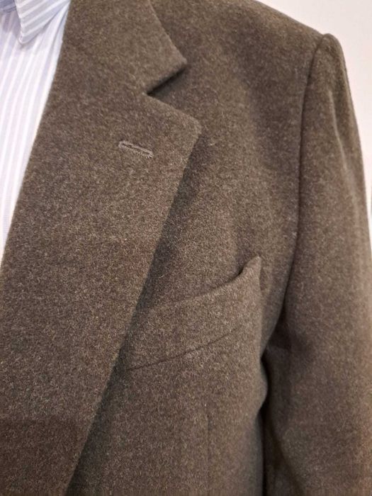 Blazer Homem, cor verde cinza matizado, Pull & Bear