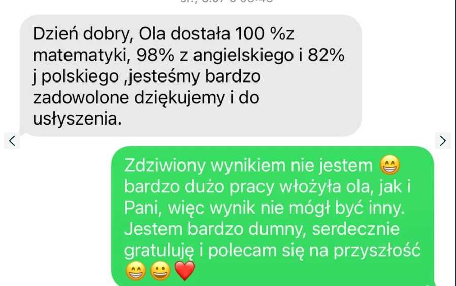 Korepetycje Angielski z nauczycielem Szkoła Średnia, Podstawowa Matura