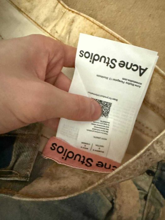 В наявності | Штани Acne Studios jeans джинси rap baggy