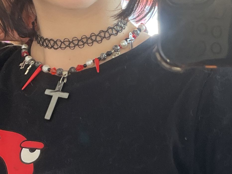 прикраса нефор гот эмо панк альт ручная работа