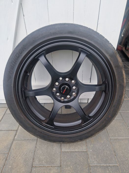 Felgi japan racing waga 8kg 5x100 i 5x114,3 stan idealny 17x7 et40