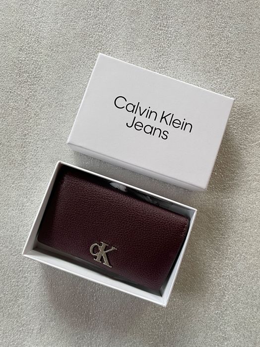 Новый кошелек calvin klein (ck minimal monogram wallet) с америки