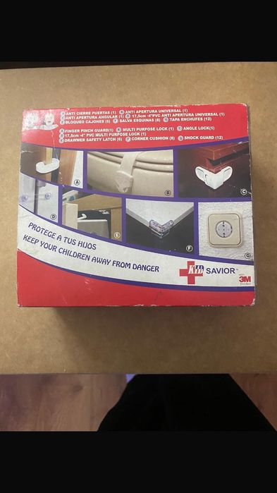 Kit de segurança infantil com 30 peças