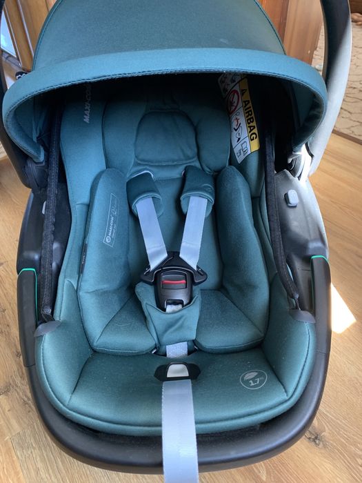НАЙЛЕГШЕ авктокрісло з нуля Maxi cosi coral 360 автолюлька 0+