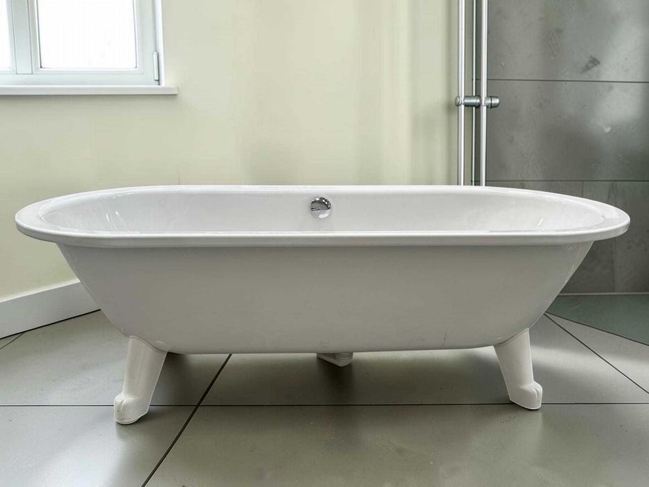 Wanna DURAVIT 168 cm metalowa wolnostojąca wyprzedaż hotel Rialto 99.7001