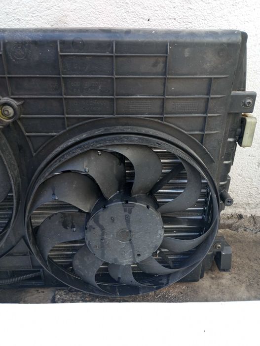 Radiadores Água + AC (Condensador) Skoda Fabia 1.4 16V Original