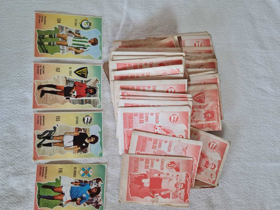 Saquetas de Cromos - Idolos de Portugal