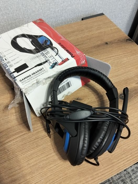 дротової ігрової гарнітури iPega Gaming Headset with Audio Converter