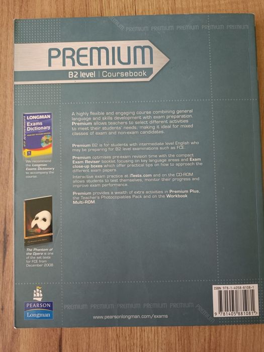 Premium B2 level Coursebook, Richard Acklam, Araminta Crace