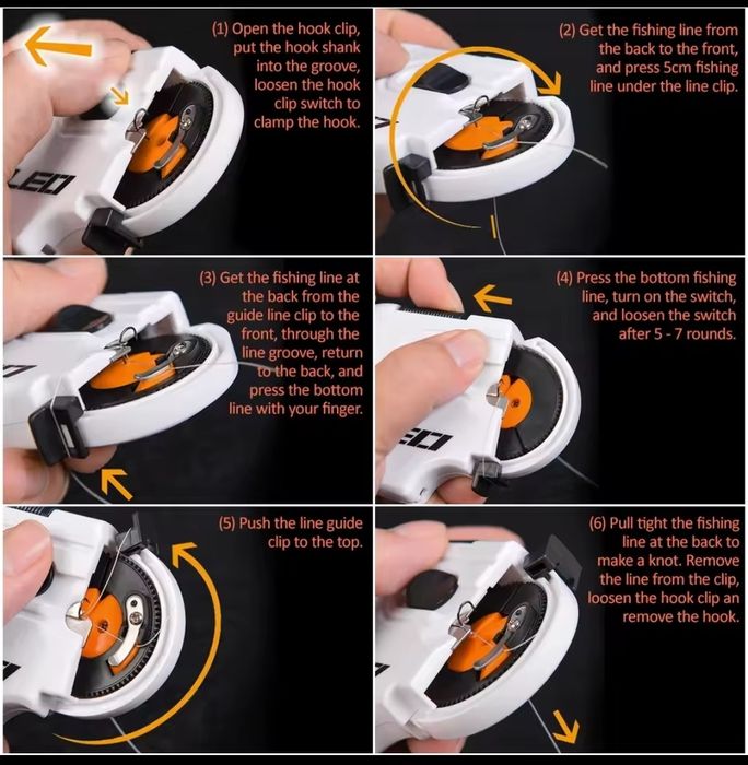 Pesca maquina de corte