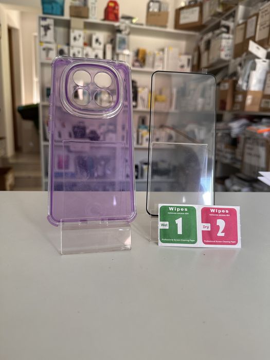 Etui Matrix + szkło do XIAOMI REDMI NOTE 14 PRO 5G / PRO PLUS 5G