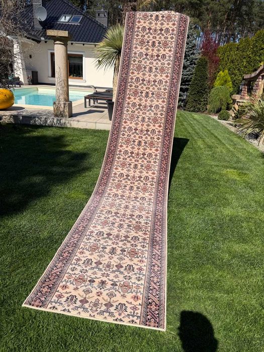 Nowy Chodnik Dywan Wełniany Kaszmirowy Perski od Osta Carpets 410x85 CM
