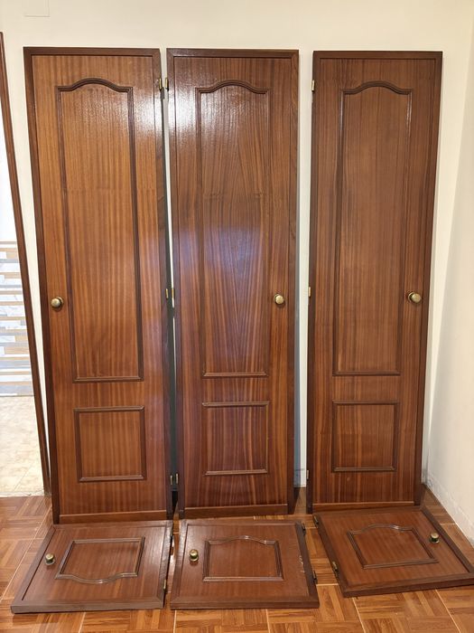 Portas mogno para Armario
