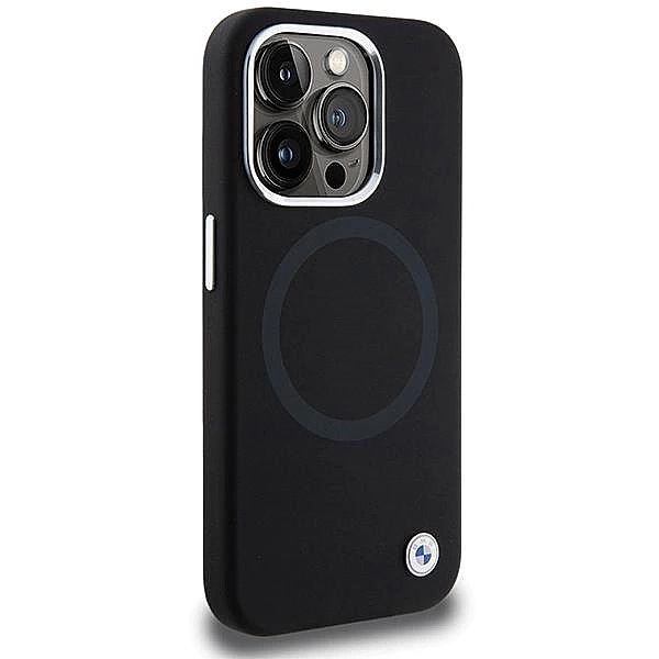 Etui BMW Signature Liquid Silicone MagSafe na iPhone 15 Pro Max - czar