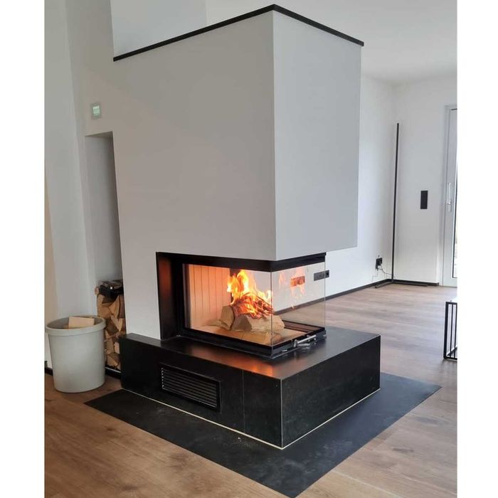 Kominek nowoczesny 3 szyby gilotyna negocjacja ceny WROCŁAW KRAKÓW