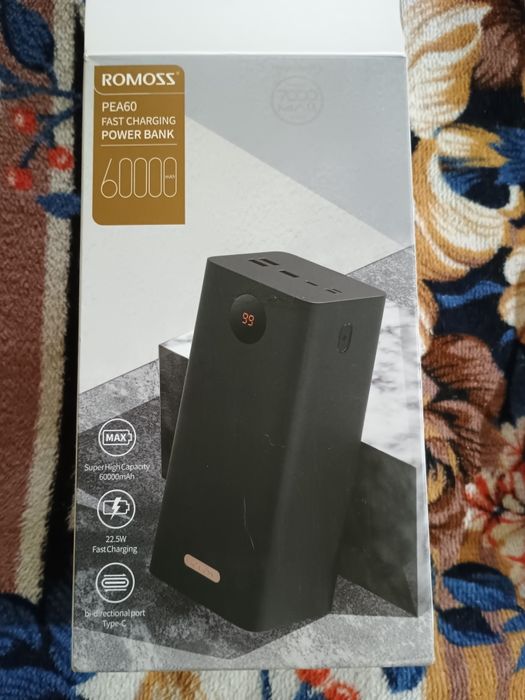 Павер банк Romos 60000 мАч Новий