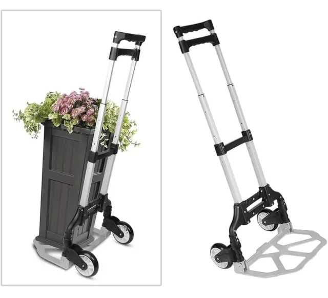 Carrinho Dobrável para Carga em Alumínio Globalmix GT080, Novo