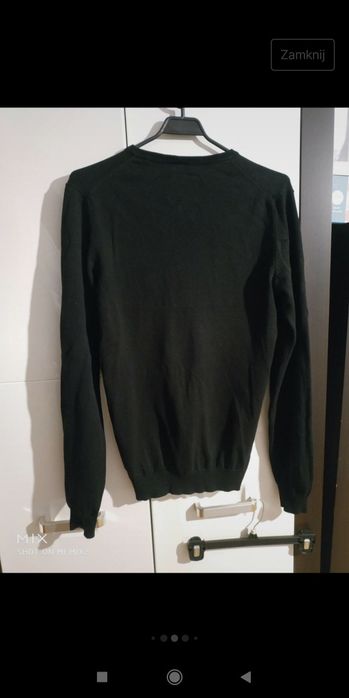 Czarny męski sweter S. C&A.
