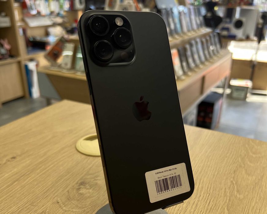 iPhone 16 Pro Max 512Gb, 91% АКБ • Гарантія 6 місяців • Обмін • Магазин
