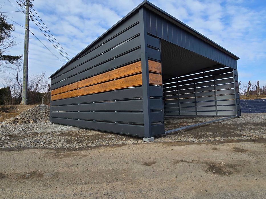 Wiata Zadaszenie na auto CARPORT 6x6