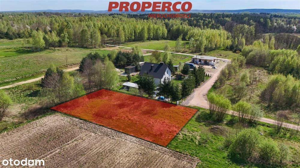 Działka z Mpzp, pow. 1000 m2, Bęczków, gm. Górno