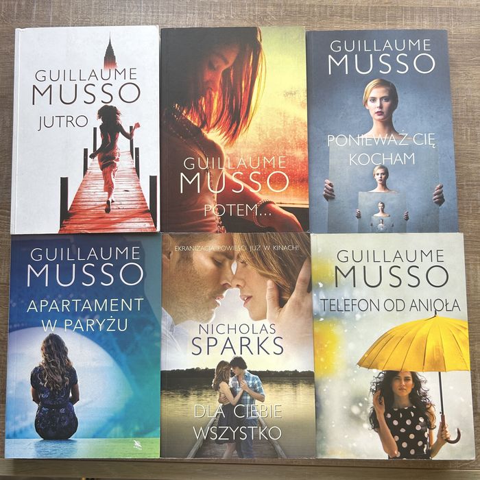 Seria ksiazek Guillaume Musso