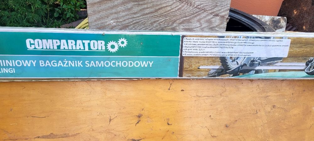 Belki dachowe na stare relingi