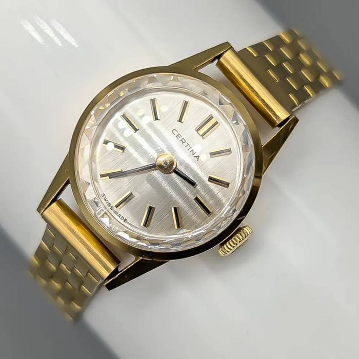 Relógio Certina em ouro Damur 18 quilates 30.52 gramas 17cm